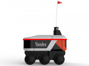 yandex delivery robot 3Dモデル