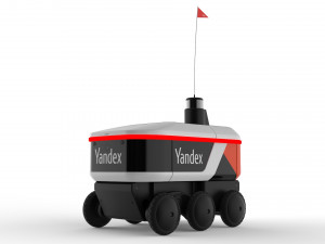 yandex delivery robot 3Dモデル