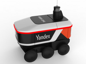 yandex delivery robot 3Dモデル