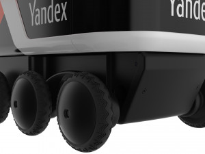 yandex delivery robot 3Dモデル