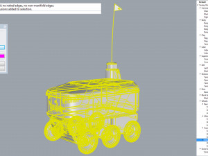 yandex delivery robot 3Dモデル