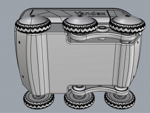 yandex delivery robot 3Dモデル