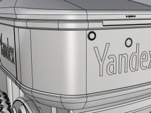 yandex delivery robot 3Dモデル