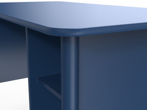 generic school desk and chair Model 3D