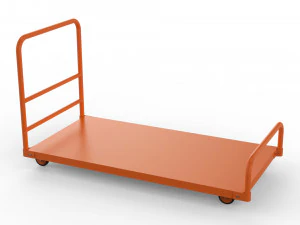 carrello generico trasporto pesante 01 Modello 3D