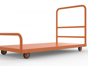 generic cart heavy duty transport 01 3D Модель
