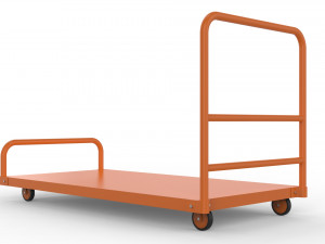 generic cart heavy duty transport 01 3D Модель