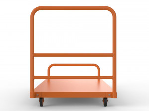 generic cart heavy duty transport 01 3D Модель