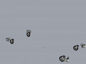 generic cart heavy duty transport 01 3D Модель