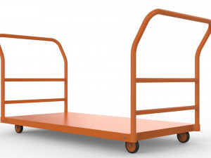 generic cart heavy duty transport 02 3D मॉडल