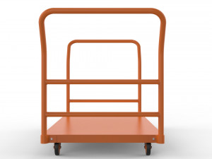 generic cart heavy duty transport 02 3D मॉडल