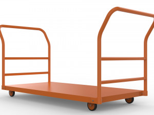 generic cart heavy duty transport 02 3D मॉडल