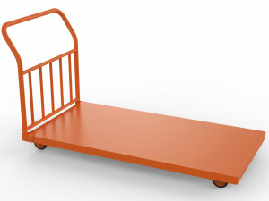 generic cart heavy duty transport 03 Modelo 3D