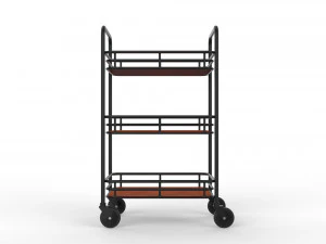 generic cart kitchen transport 01 3D Model
