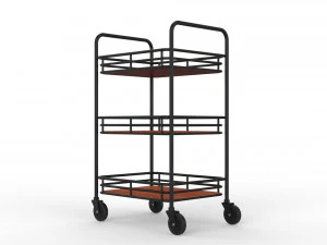 generic cart kitchen transport 01 3D Model