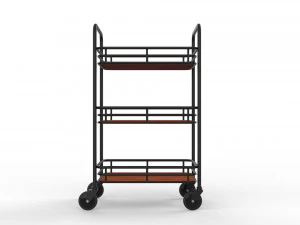 generic cart kitchen transport 01 3D Model