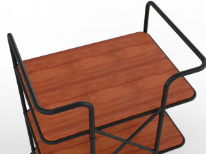 generic cart kitchen transport 02 3Dモデル