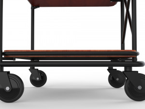 generic cart kitchen transport 02 3Dモデル