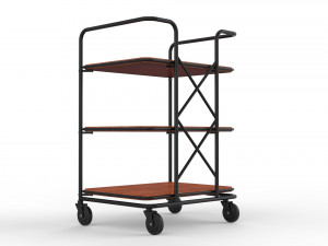 generic cart kitchen transport 02 3Dモデル