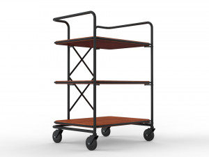 generic cart kitchen transport 02 3Dモデル