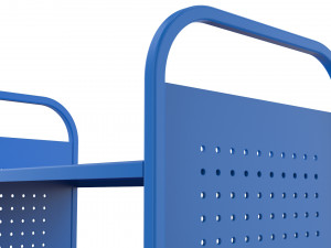 generic cart library transport 01 Model 3D