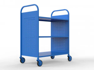 generic cart library transport 01 3D Model