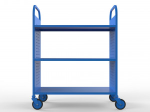 generic cart library transport 01 Model 3D