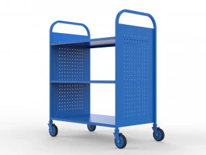 generic cart library transport 01 3D Model