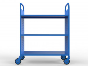 generic cart library transport 01 Model 3D