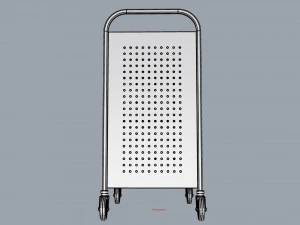 generic cart library transport 01 3D Model