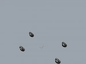 generic cart library transport 01 3D Model