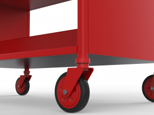 generic cart library transport 02 3D 模型