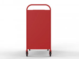generic cart library transport 02 3D Model