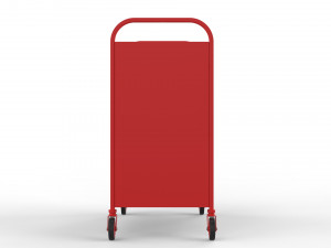 generic cart library transport 02 3D 模型