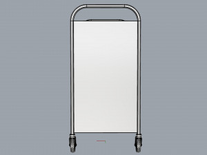 generic cart library transport 02 3D 模型