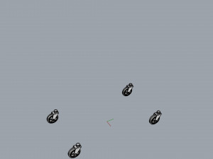 generic cart library transport 02 3D 模型