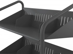 generic cart library transport 03 3D Model