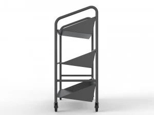 generic cart library transport 03 3D Model