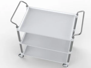 generic cart transport big 01 3D Model