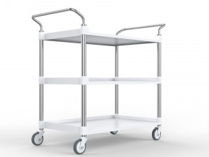 generic cart transport big 01 3D 모델