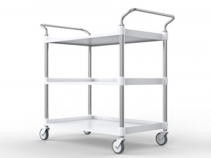 generic cart transport big 01 3D 모델
