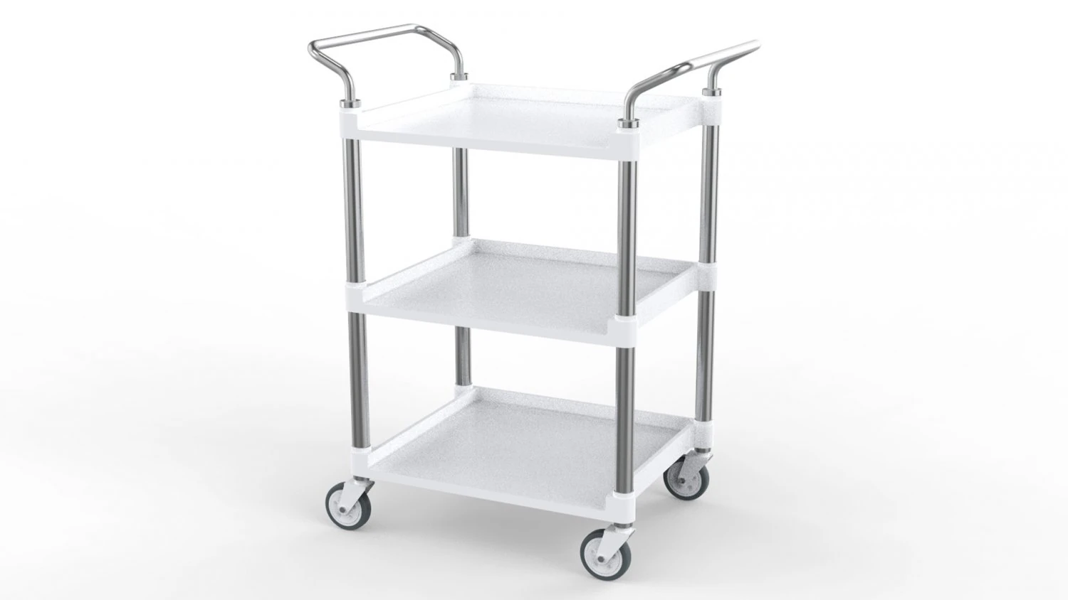 generic cart transport small 01 3D Model .c4d .max .obj .3ds .fbx .stl .blend