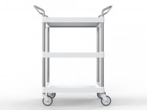 generic cart transport small 01 3D Model
