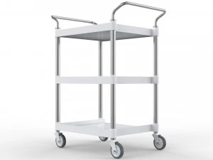generic cart transport small 01 3D Model