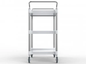 generic cart transport small 01 3D Model