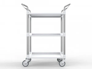 generic cart transport small 01 3D Model