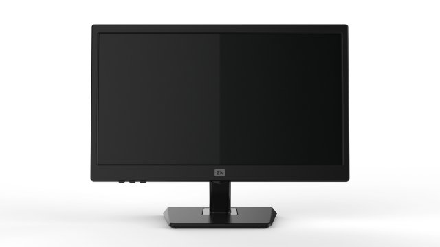 generic monitor 19 5 inches Model 3D .c4d .max .obj .3ds .fbx .stl .blend 