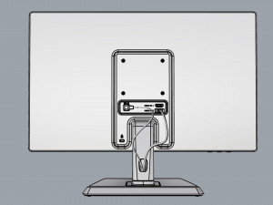 generic monitor 19 5 inches Model 3D