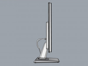 generic monitor 19 5 inches Model 3D