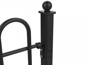 fence metal 01 3D Model